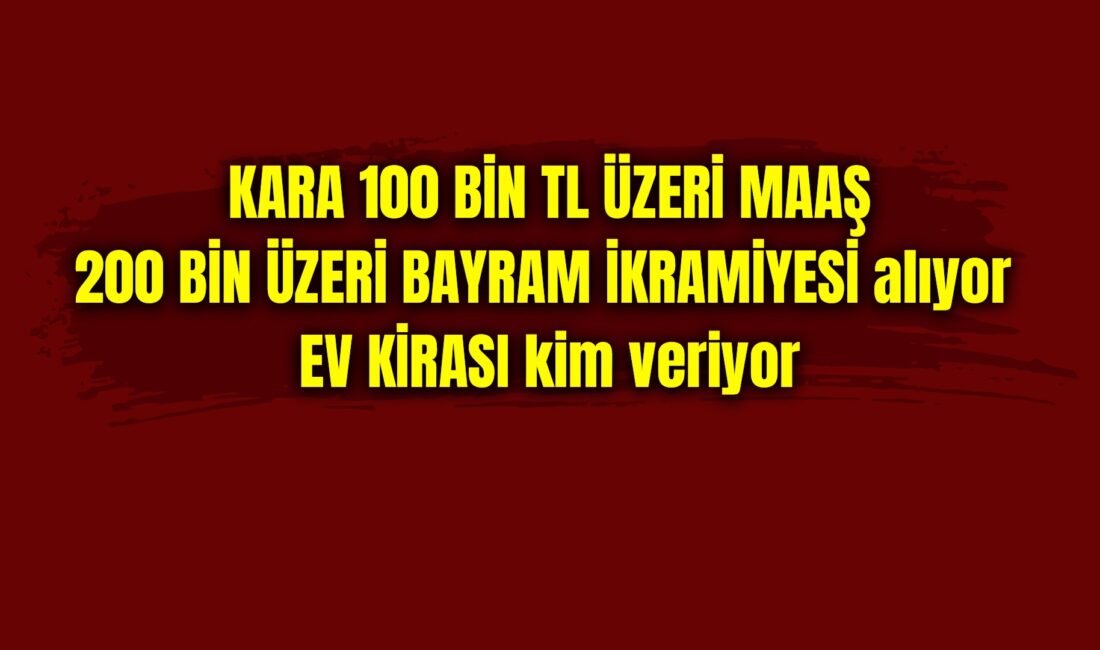 Bayram öncesinde bazı kamu görevlilerinin maaş ve ikramiye miktarları kamuoyunun