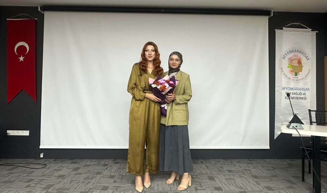 ‘Sınav motivasyonu ve kaygı’ semineri verildi Afyonkarahisar Ruh Sağlığı ve Eğitimi Derneği, 'Sınav motivasyonu ve kaygı'