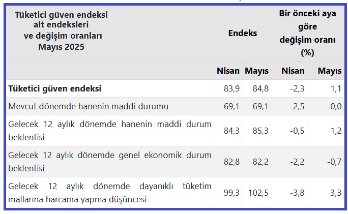 Türkiye İstatistik Kurumu ve Türkiye Cumhuriyet Merkez Bankası işbirliği ile