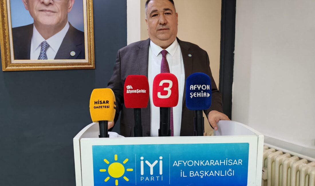 Afyonkarahisar İYİ Parti haftalık Basın Toplantısı Afyonkarahisar İYİ Parti İl