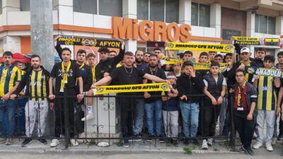 Anadolu Genç Fenerbahçeliler (Anadolu GFB) Başkanı Kerim Şener öncülüğünde, Afyon