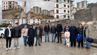 Afyonkarahisar’ın Kanlıca Mahallesi’nde inşa edilen TOKİ konutlarında hak sahibi olan