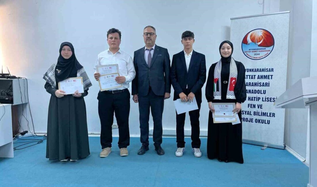 Afyonkarahisar’da Arapça şiir yarışması Afyonkarahisar’da Milli Eğitim Bakanlığı Din Öğretimi Genel Müdürlüğü tarafından bu