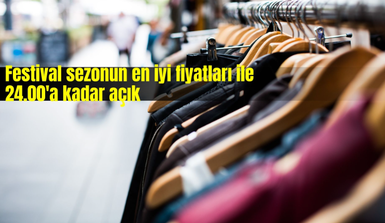 Afyonkarahisar’da Giyim Tutkunları İçin Festival Başladı Afyonkarahisar’da düzenlenen Açık Giyim ve Tesettür Giyim Bayram Festivali, 22-25