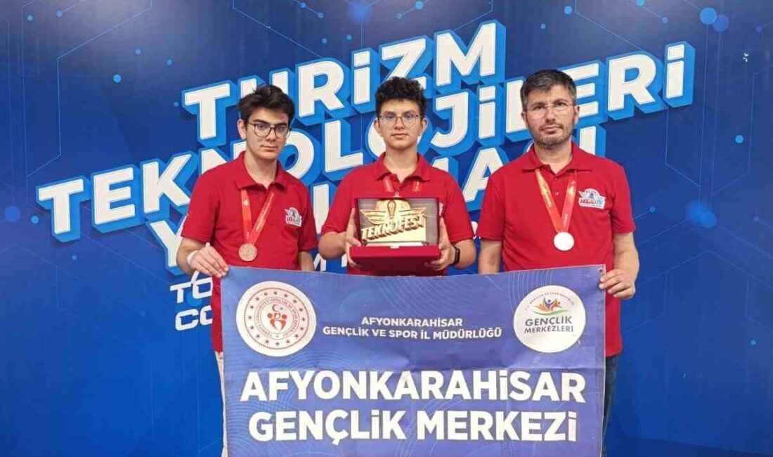 Afyonkarahisarlı Gençler TEKNOFEST KKTC 2025’te Türkiye üçüncüsü oldu 1-4 Mayıs 2025 tarihleri arasında Kuzey Kıbrıs Türk Cumhuriyeti’nde düzenlenen