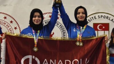 Anadolu Üniversitesi sporcuları Türkiye Üniversite Sporları Federasyonu (TÜSF) tarafından düzenlenen