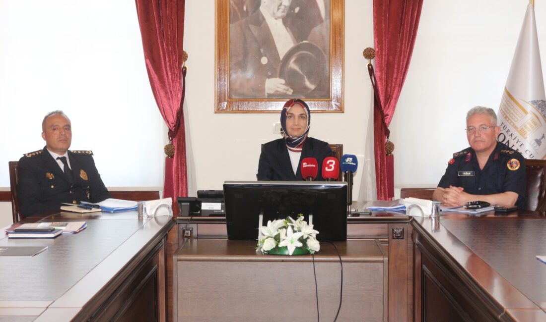 Vali Yiğitbaşı, yaz mevsimine girilmesi ve sıcaklıkların yükselmesi ile birlikte