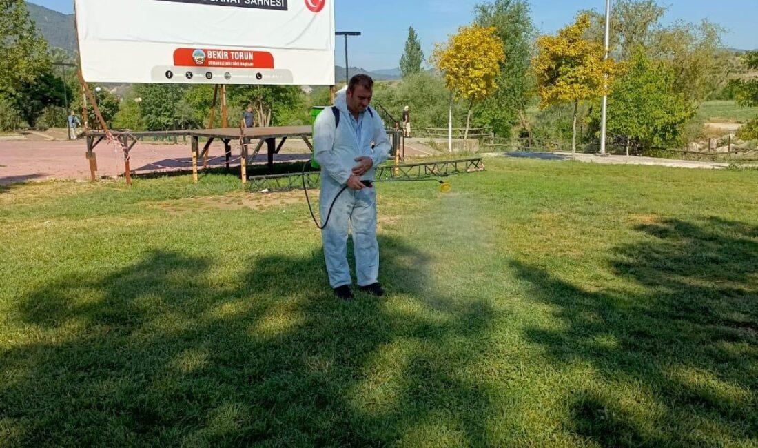 Bahar aylarıyla birlikte ilaçlama çalışmalarını başlattı Bilecik’in Osmaneli ilçesinde, bahar aylarının gelmesiyle birlikte haşere ve zararlılara