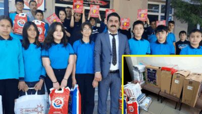 Sultandağı İmam Hatip Ortaokulu, akademik başarılarının yanı sıra sosyal sorumluluk
