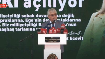 Afyonkarahisar Belediyesi tarafından yapımı tamamlanan Bülent Ecevit Parkı, düzenlenen törenle