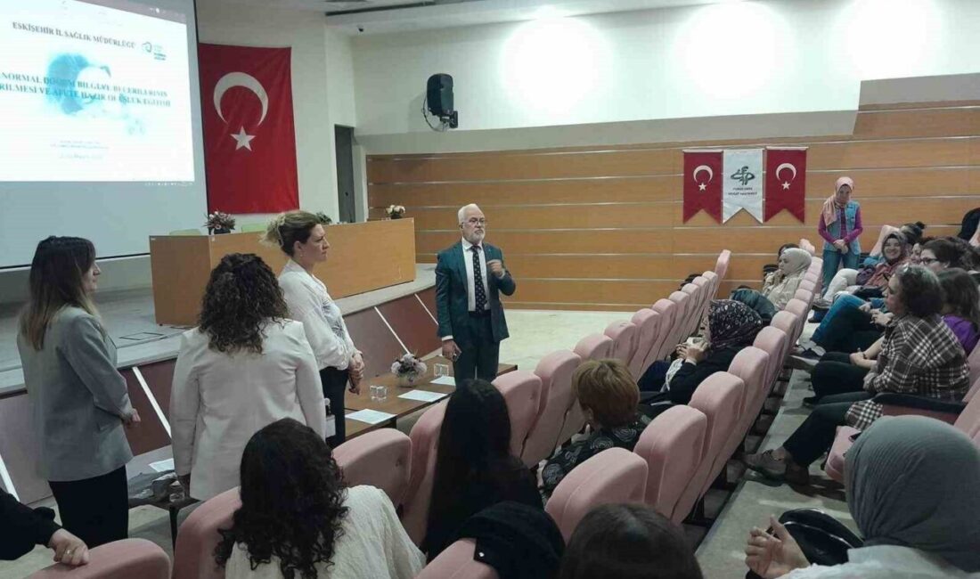 Ebelik Normal Doğum Bilgi ve Beceri Artırma ve Afete Hazırlık eğitiminin ikinci etabı başladı Eskişehir’de ebelik mesleği ve sağlık hizmetleri açısından önemli bir yere