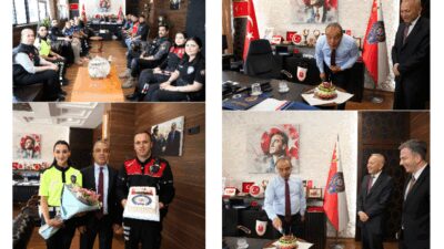 Afyonkarahisar İl Emniyet Müdürü Ahmet Birtan Erol’un doğum günü, emniyet