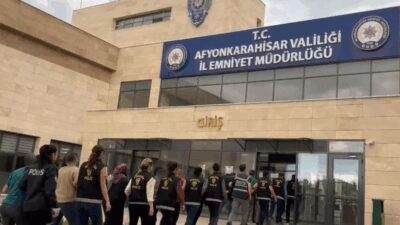 Afyonkarahisar’da Emniyet Müdürlüğü ekiplerince fuhşa teşvik, aracılık ve zorlama suçlarına
