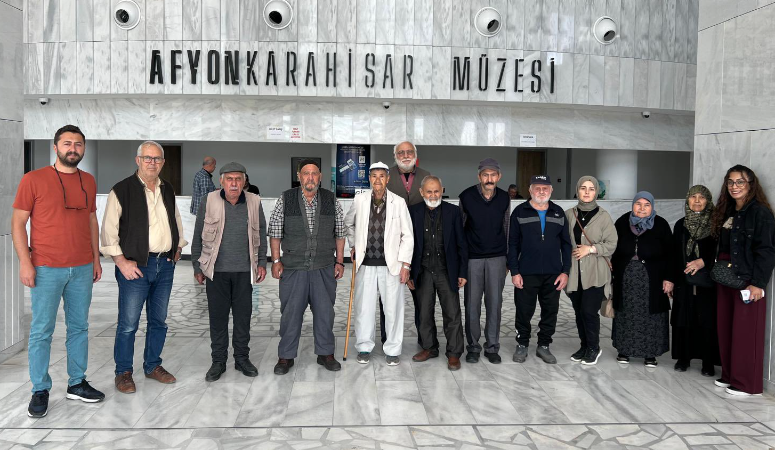 Huzurevi Sakinleri Afyonkarahisar Müzesi’ni Ziyaret Etti 18-24 Mayıs Müzeler Haftası etkinlikleri kapsamında, Sandıklı Hüseyin Develi Huzurevi
