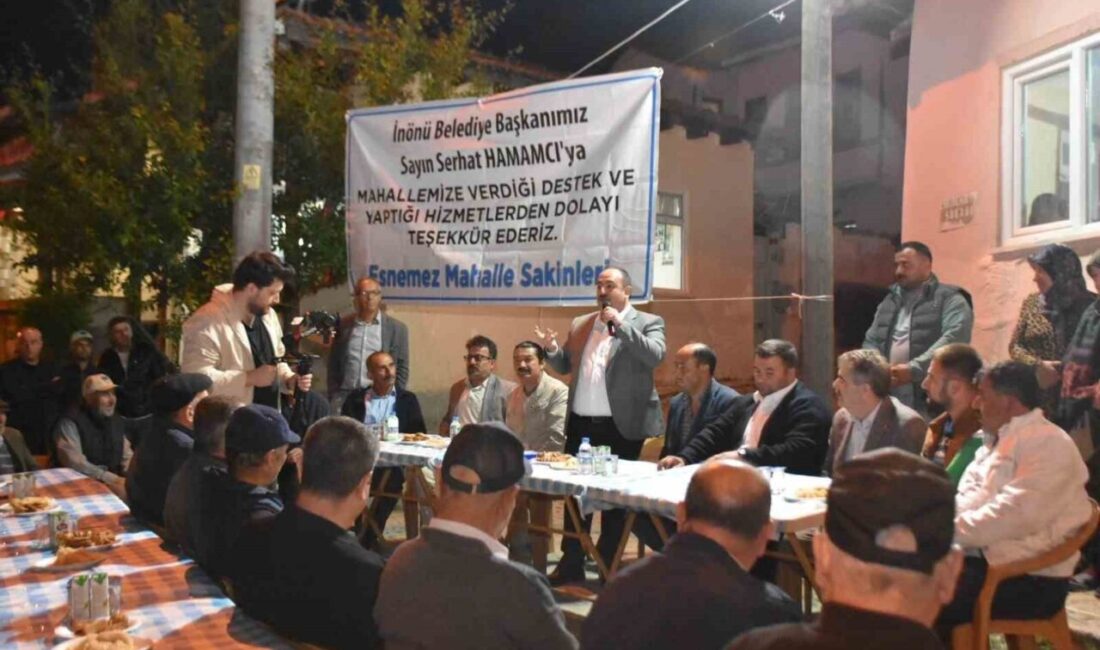 İnönü Esnemez’e yeni sosyal tesis geliyor Eskişehir İnönü Belediye Başkanı Serhat Hamamcı tarafından, Esnemez Mahallesi’nde yeni
