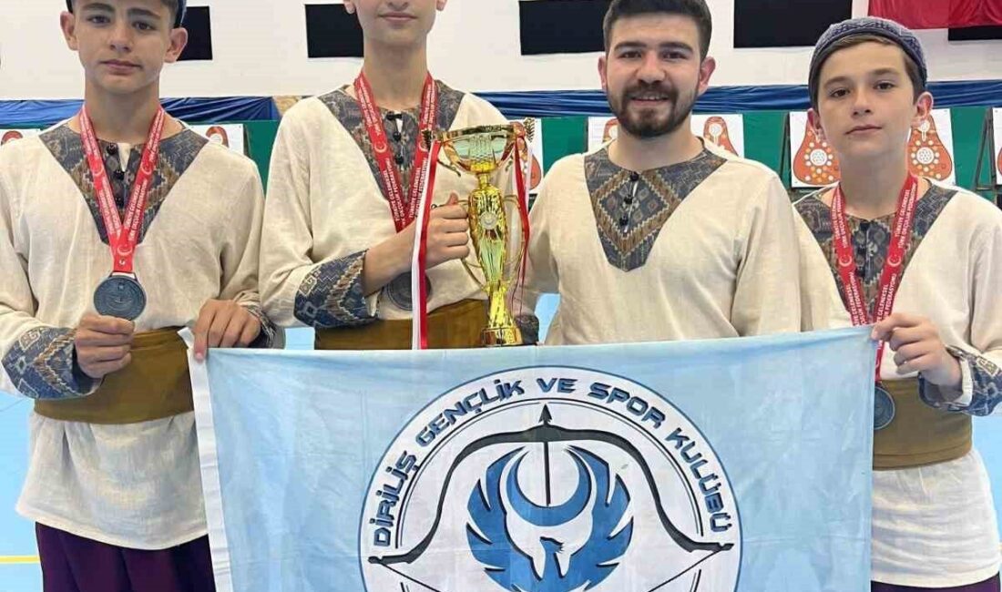 Kütahya Diriliş Gençlik ve Spor Kulübü Türkiye ikincisi oldu Samsun’da düzenlenen Geleneksel Okçuluk Minikler ve Yıldızlar Salon Puta Türkiye