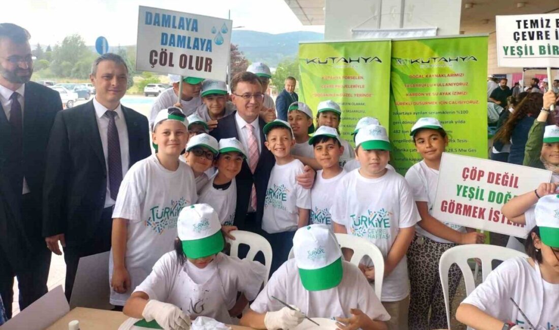 Kütahya’da Çevre Haftası coşkusu Kütahya’da Türkiye Çevre Haftası, “Çevrene İyi Bak” mottosuyla coşkulu etkinliklerle