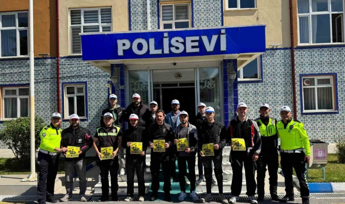 Kütahya’da trafik eğitim ve bilgilendirme faaliyetleri Kütahya’da Trafik Haftası ve motosiklet kullanıcılarına yönelik eylem planı nedeniyle