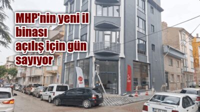 Milliyetçi Hareket Partisi (MHP) Afyonkarahisar İl Başkanlığı'nın yeni hizmet binası,