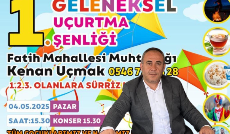 Fatih Mahallesi Muhtarlığı tarafından bu yıl ilki düzenlenecek olan “1.