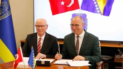 Odunpazarı Belediyesi ile Bosna-Hersek’in Tuzla Belediyesi arasında kardeş şehir protokolü