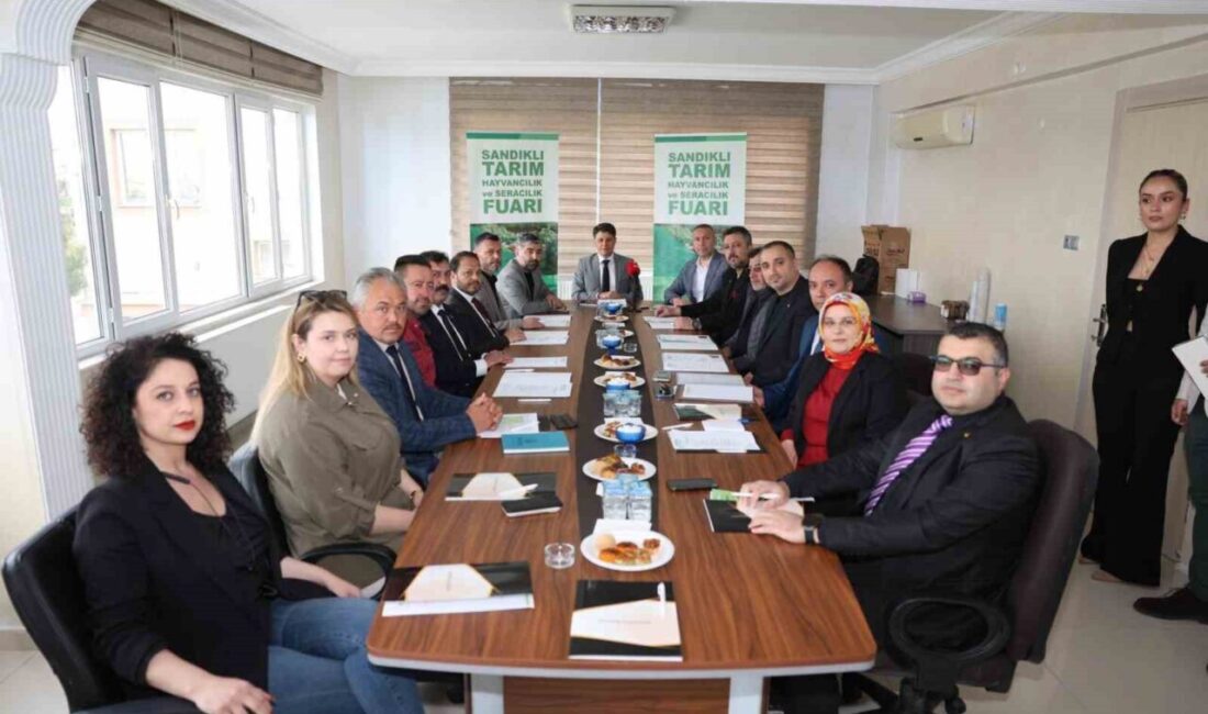 Sandıklı tarım ve yayvancılığın kalbi olmaya hazırlanıyor 28-31 Mayıs 2025 tarihleri arasında düzenlenecek Sandıklı Tarım, Hayvancılık ve