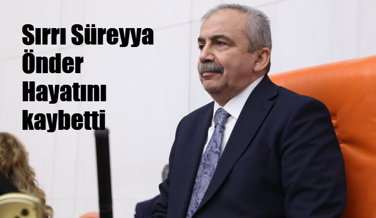 TBMM Başkanvekili ve DEM Parti İstanbul Milletvekili Sırrı Süreyya Önder