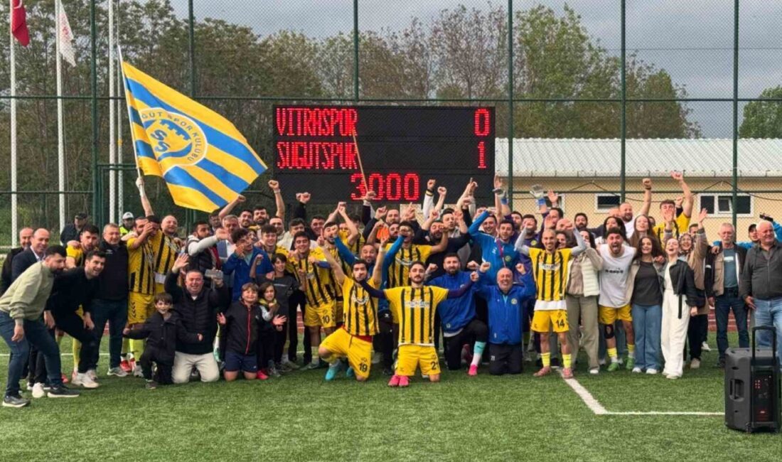 Bölgesel Amatö Lig (BAL) play-out maçında zorlu rakibini yenen Söğütspor