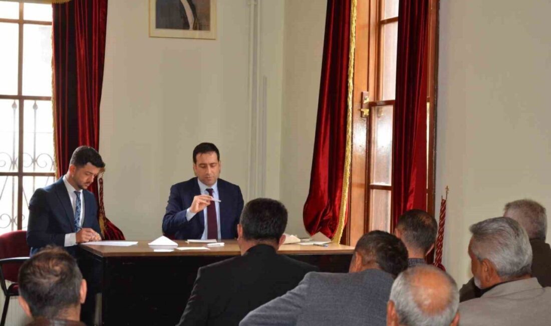 Söğüt’te KHGB Meclisi bir araya geldi Söğüt İlçe Kaymakamı Ömer Faruk Tuncer başkanlığında, 2025 yılı 1.