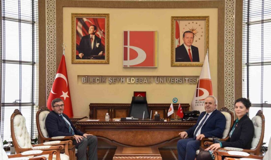 Üniversite sanayi iş birliği görüşüldü Sanayi ve Teknoloji İl Müdürü Hamdi İğdeci’nin, Bilecik Şeyh Edebali