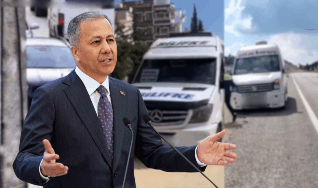 İçişleri Bakanı Ali Yerlikaya, 2025 yılının ilk 4 ayında yapılan