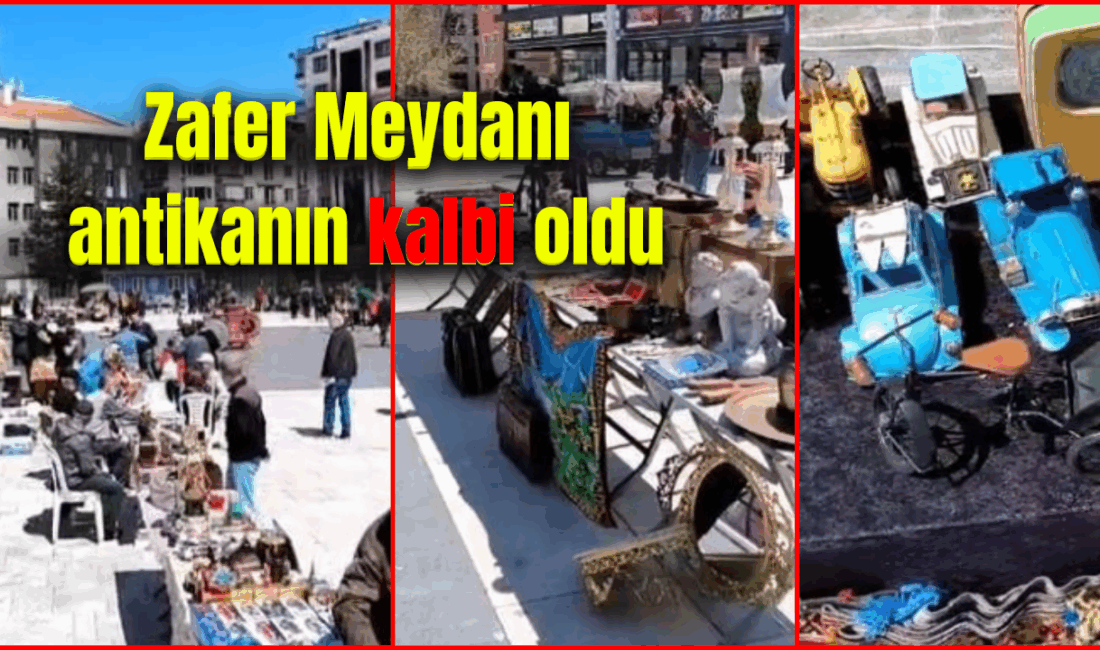 Karahisar Antika Severler Derneği öncülüğünde geleneksel hale gelen Antika Pazarı,