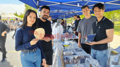 Afyon Kocatepe Üniversitesi’nin geleneksel festivali AKÜFEST, bilimsel projelerin sergilendiği alanlarda