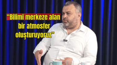 Akademideyiz Bilim Olimpiyatları Genel Yayın Yönetmeni Bedrettin Akar, Afyonşehir’de yayınlanan