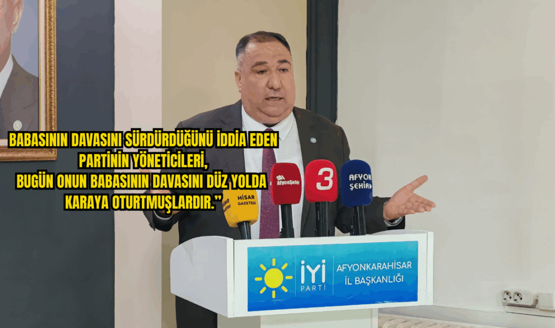 Milliyetçi Hareket Partisinin kurucusu ve ilk Genel Başkanı Alparslan Türkeş’in kızı