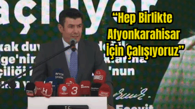 Afyonkarahisar Belediyesi tarafından yapımı tamamlanan ve Bülent Ecevit’in adını taşıyan