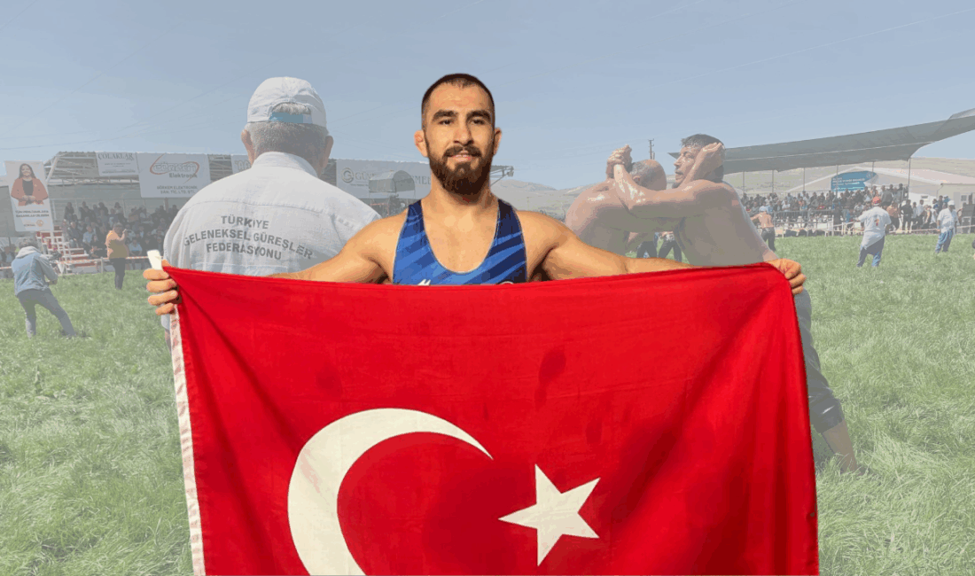 Baş Pehlivan Feyzullah Aktürk! Tarihi 42. Karadilli Yağlı Pehlivan Güreşleri’nde Yusuf Can Zeybek ve