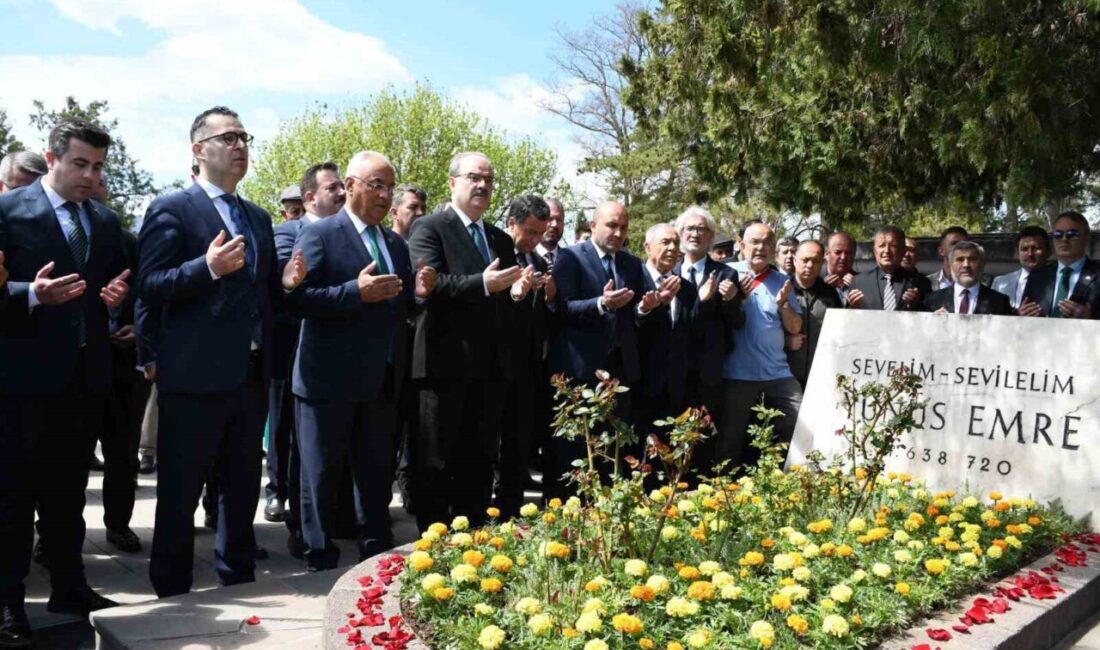 Yunus Emre’yi anma etkinliği düzenlendi Eskişehir Valiliği tarafından düzenlenen “Yunus Emre Kültür ve Sanat Haftası”