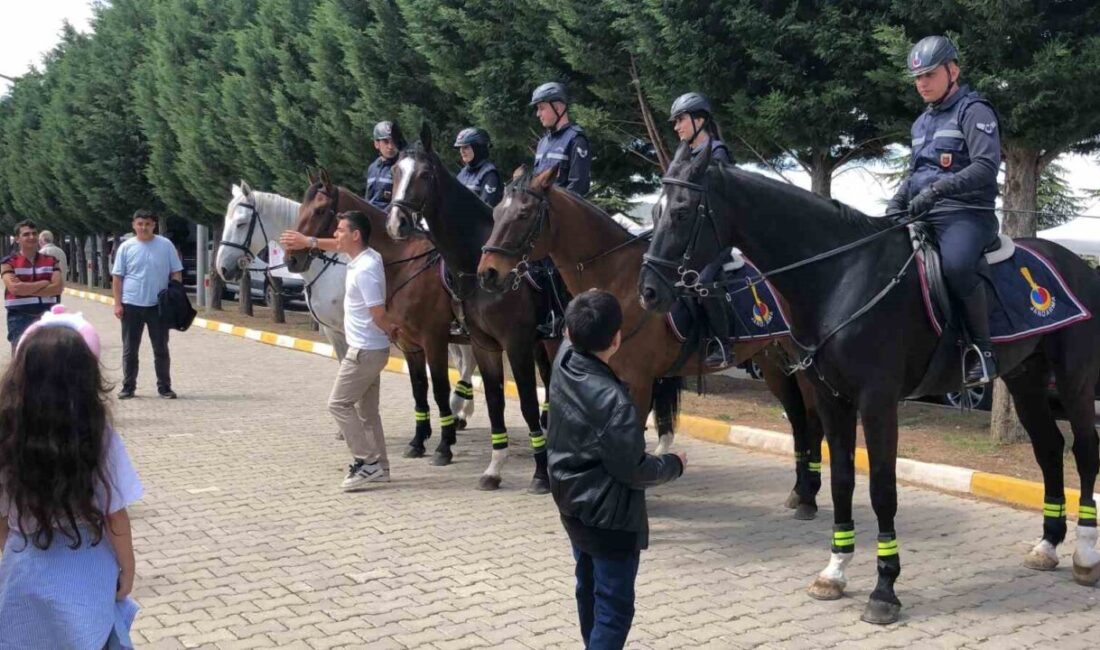 Yunus Emre Türbesi’ni anma programında Nevşehir Jandarma At ve Köpek