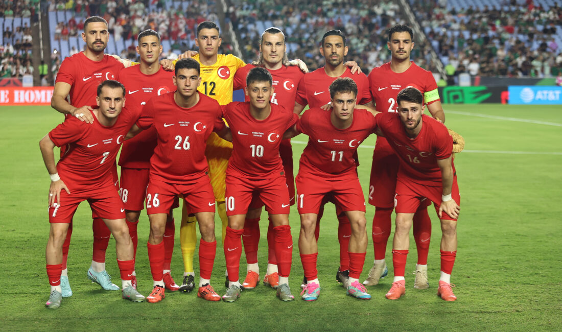 Eylül ayında başlayacak FIFA Dünya Kupası Elemeleri'ne yönelik hazırlık kapsamında