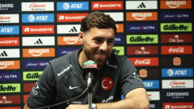 Afyonlu milli futbolcu Orkun Kökçü, Meksika-Türkiye özel müsabaka öncesinde A