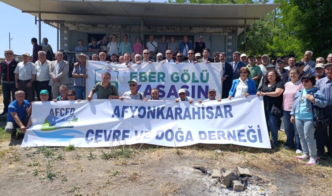 Afyonkarahisar Çevre ve Doğa Derneği Başkanı Gök, Eber Gölü için