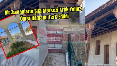 Afyonkarahisar’da termal turizmin geçmişteki simgelerinden biri olan Tarihi Ömer Hamamı,