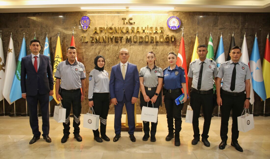 26-30 Haziran Özel Güvenlik Haftası dolayısıyla, Afyonkarahisar’da görev yapan özel