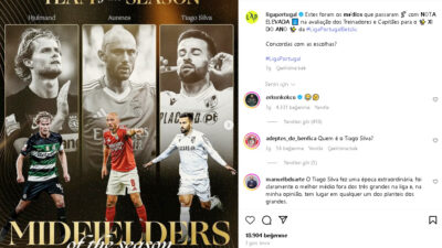 A Milli Takım'ın yıldız futbolcularından Afyonlu Orkun Kökçü'nün Benfica formasıyla