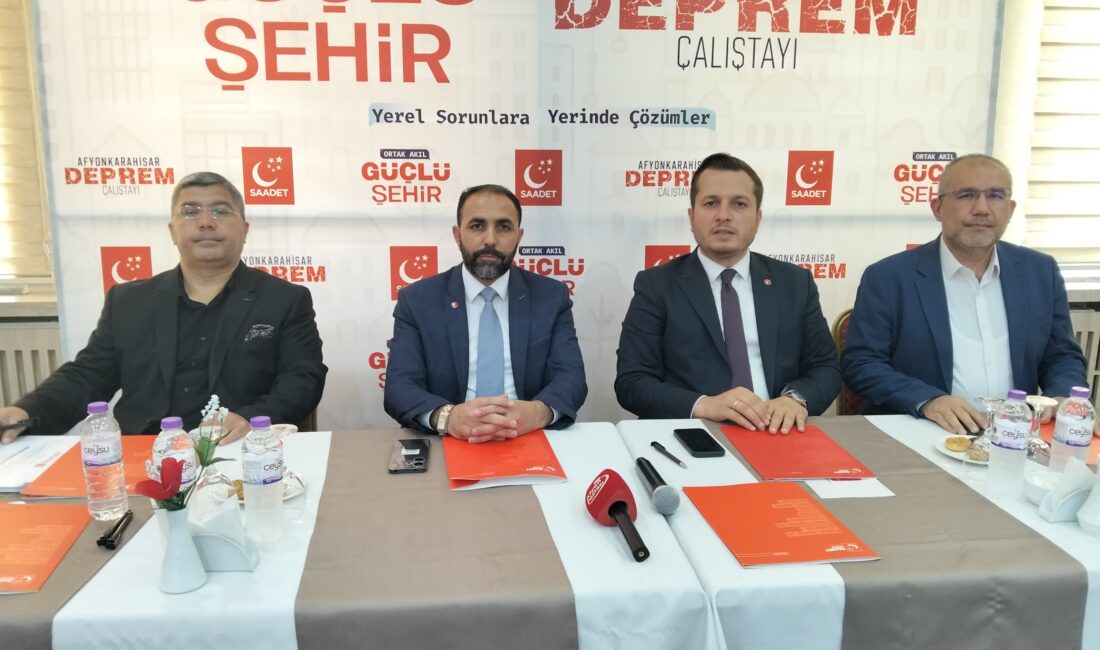 Saadet Partisi İl Başkanlığı tarafından Emir Murat Özdilek Uygulama Oteli’nde