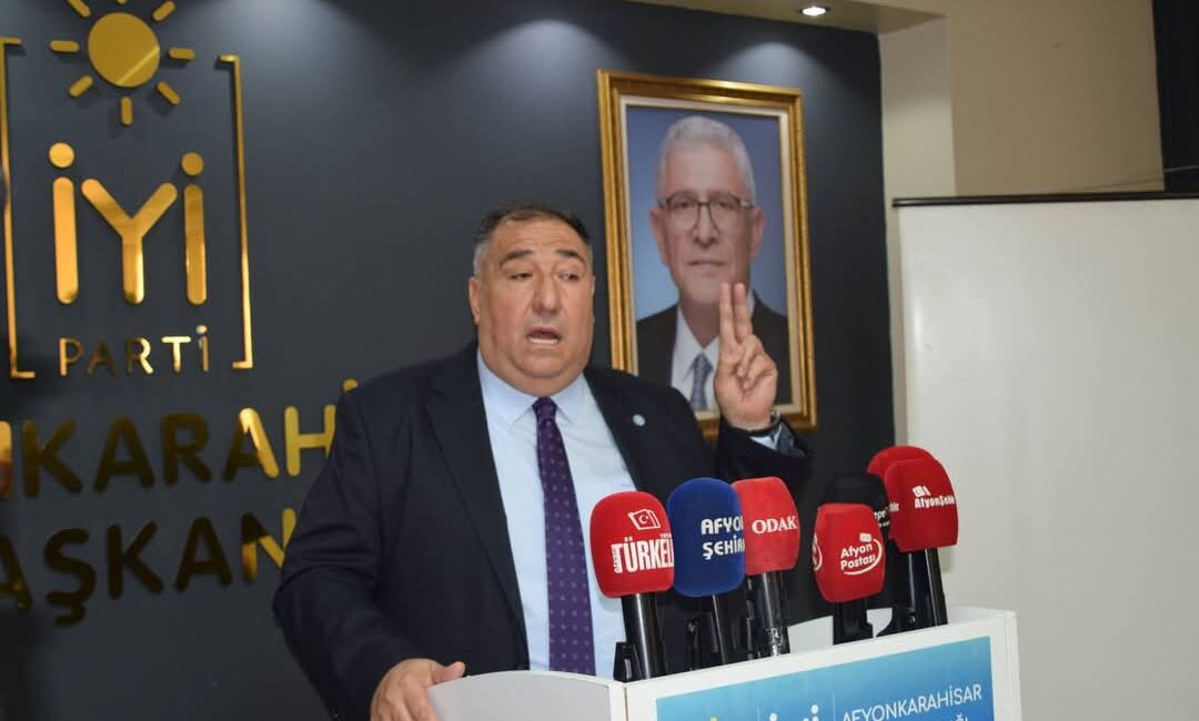 İYİ Parti il başkanı Muhammet Mısırlıoğlu, TÜİK tarafından açıklanan enflasyon