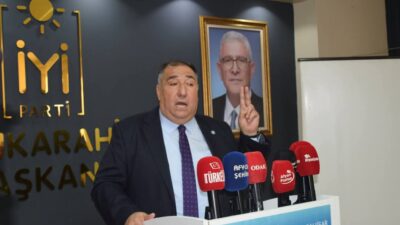 İYİ Parti il başkanı Muhammet Mısırlıoğlu, TÜİK tarafından açıklanan enflasyon