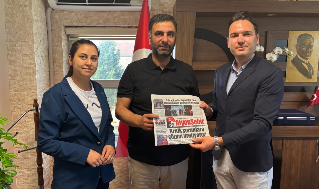 Afyonşehir Gazetesi, Afyonkarahisar Gençlik ve Spor İl Müdürlüğü görevine atanan