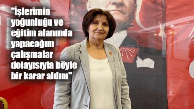 Cumhuriyet Halk Partisi Afyonkarahisar İl Kadın Kolları Başkanı Makbule Abay,